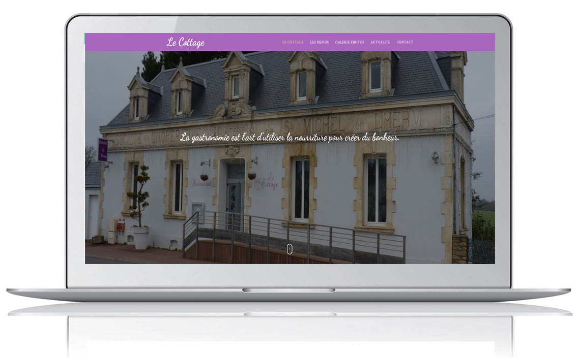 creation site internet restaurateur tamont saint hilaire